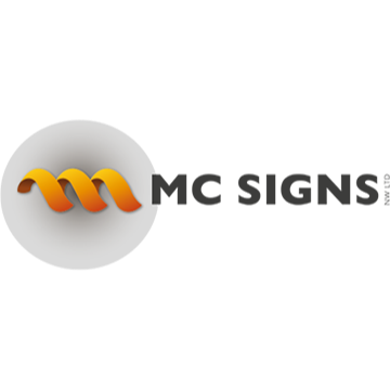 white mc signs logo