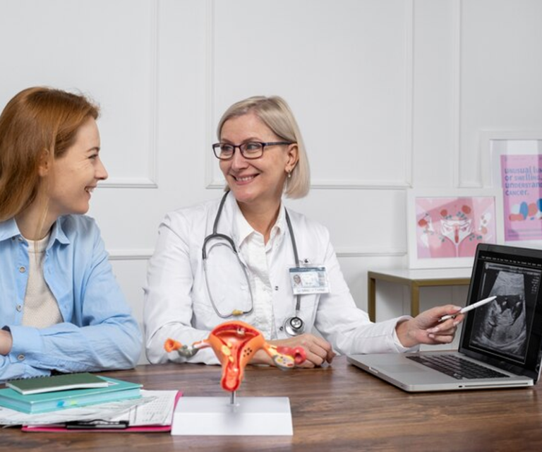 Gynaecology scan full consultation 1 768x640